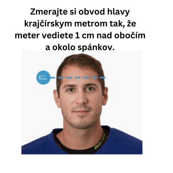 ako odmerat velkost hokejovej prilby